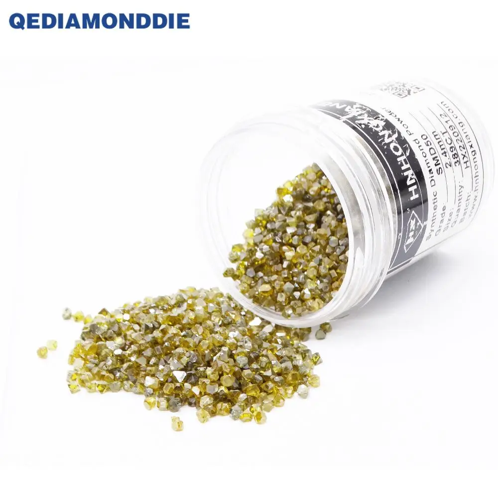 China Wholesale Synthetic Diamond Powder Metal Bond Diamond Powder Yellow MBD Diamond Gravel Powder for Cutting Tools