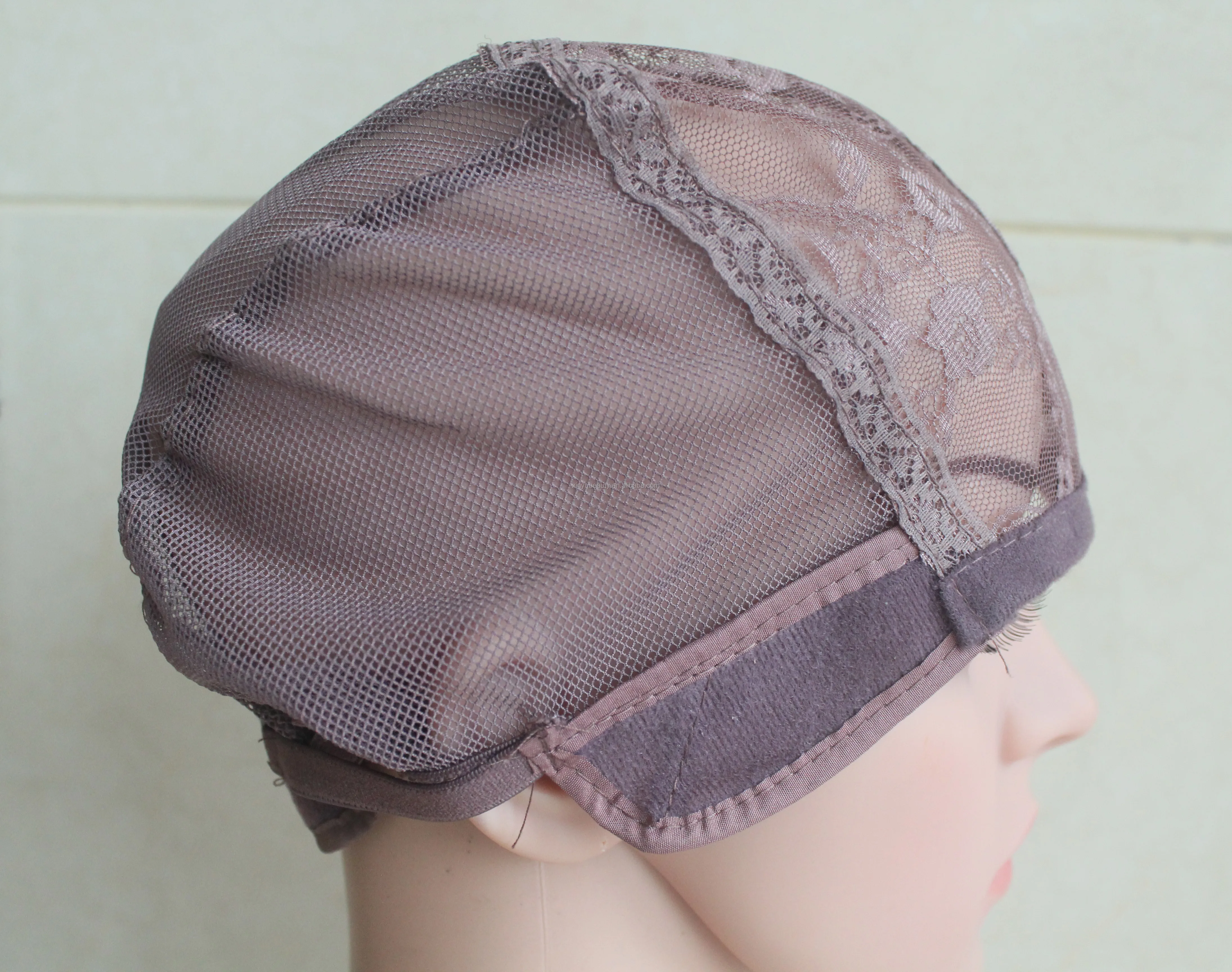 Best Double Monofilament-Wig-Cap Most Similar To Scalp Skin Color Double MONO Wig Net With Adjustable Strap