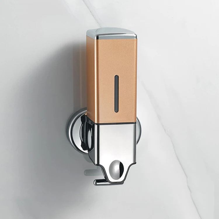 Popular soap dispenser machine wall hanging paste manual press type hand and dish soap dispenser set conditioner dispenser