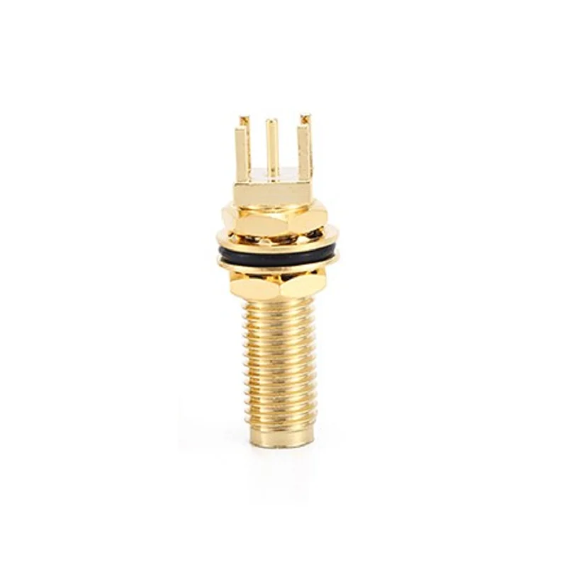 SMA Female(Jack) Bulkhead RF Coaxial Connector PCB Mount DC~6GHz