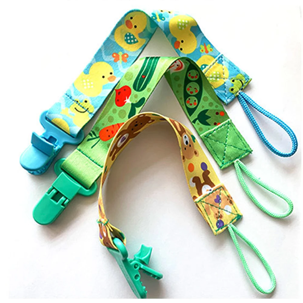 Smoothie Teething Ring and Teether Toy Holder Unisex Girl or Boy Baby Pacifier Clip Leash