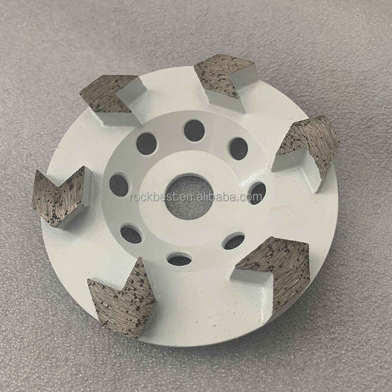 concrete and stone floor diamond grinding wheel