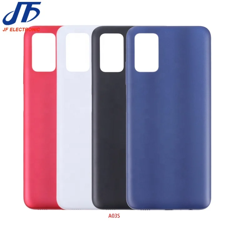 For Samsung Galaxy A03s A037F Back Battery Cover Door Rear Glass Housing