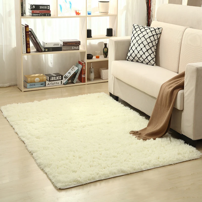 100%Polyester Soft Bedroom Decoration Shaggy Carpets Fluffy Area Rugs for living room Modern Carpets For Living Room