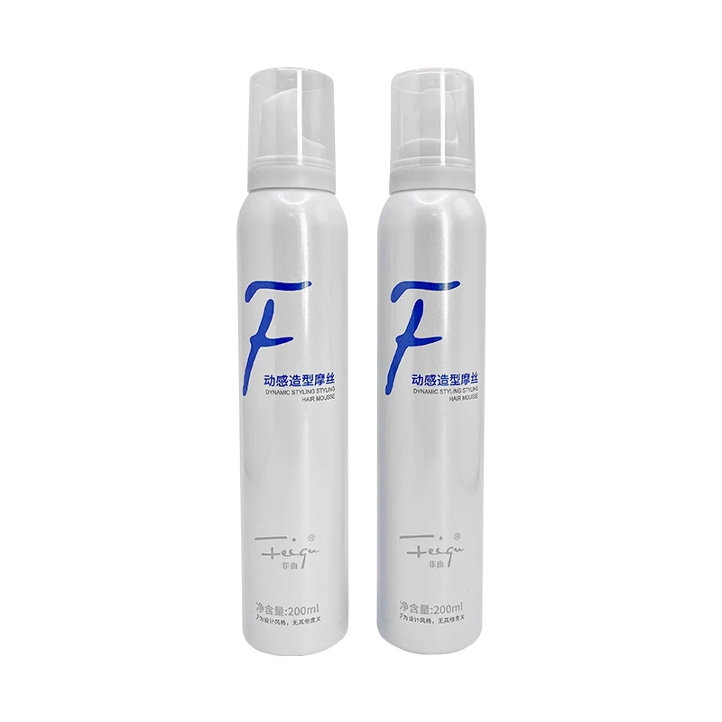 FEIQ Professional Salon Use Hair Styling Products 200ml Strong Hold Curly Hair Mousse
