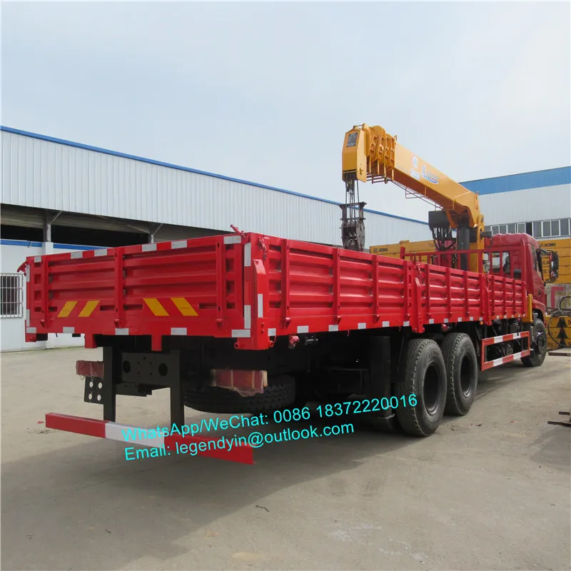 Dongfeng 10ton 12ton блочный кирпич транспортер погрузчик стрела грузоподъемный кран грузовик