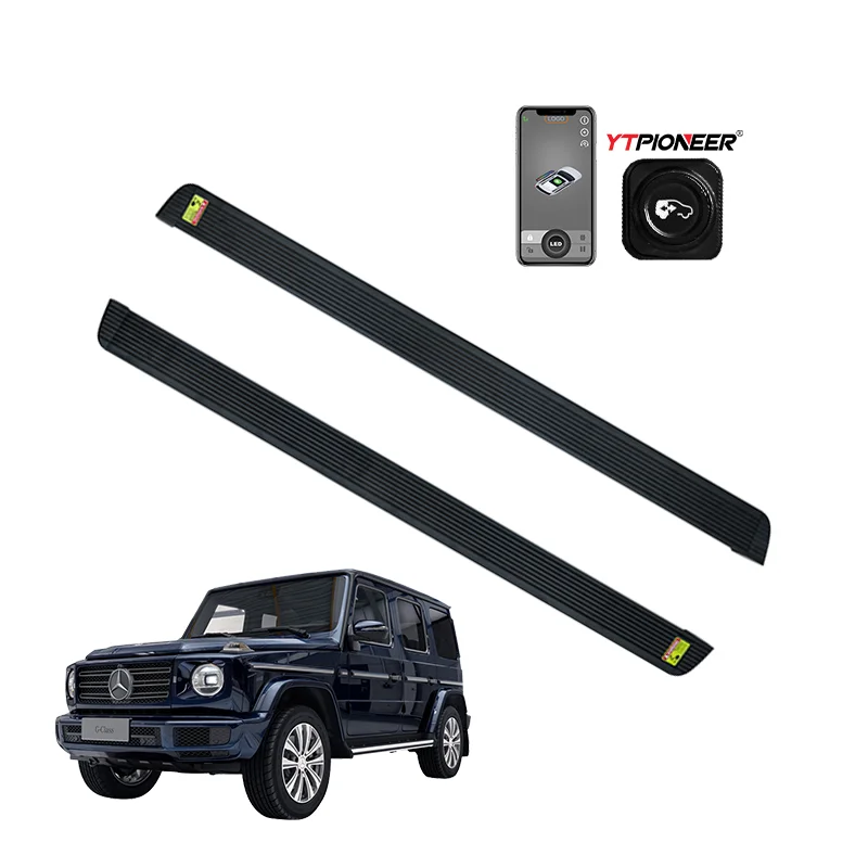 YTPIONEER заводская цена Убирающие боковые ступеньки автомобильные электрические подножки для Mercedes G класса 2016-2024