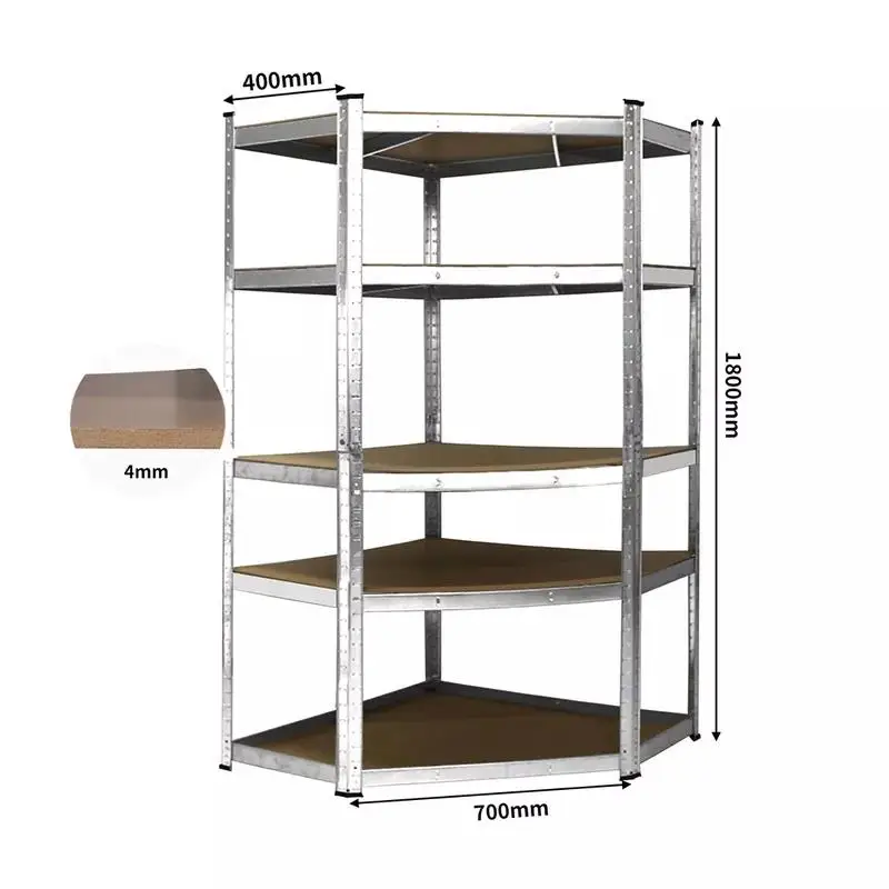 Customized boltless Shelf Metal Original Corner shelf adjustable storage shelf with cheap price