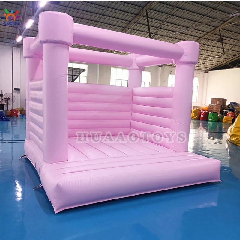 10x10ft 2024 New Popular Purple Bounce Castle Kids Inflatable White Bounce House Adult Wedding Jump
