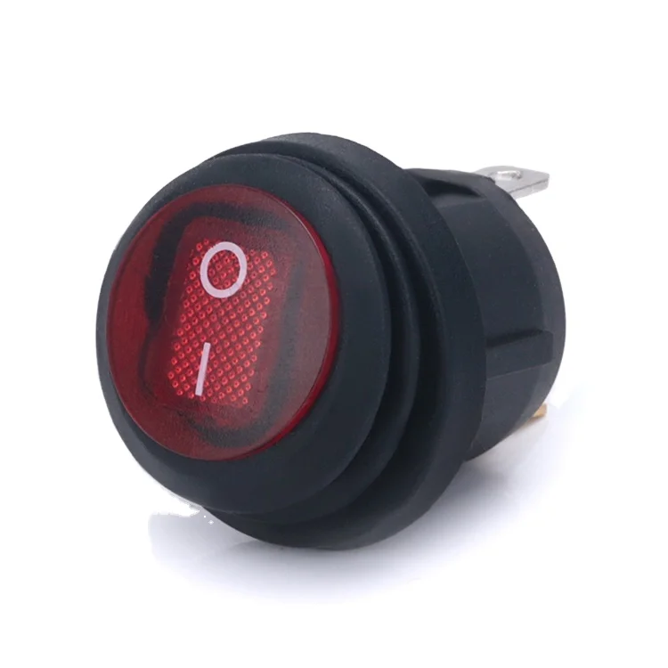 On Off Switch Type 12/24V Black Housing Color ABS Material Car /Truck/Boat/Marine Fit Available Power Socket/Charger