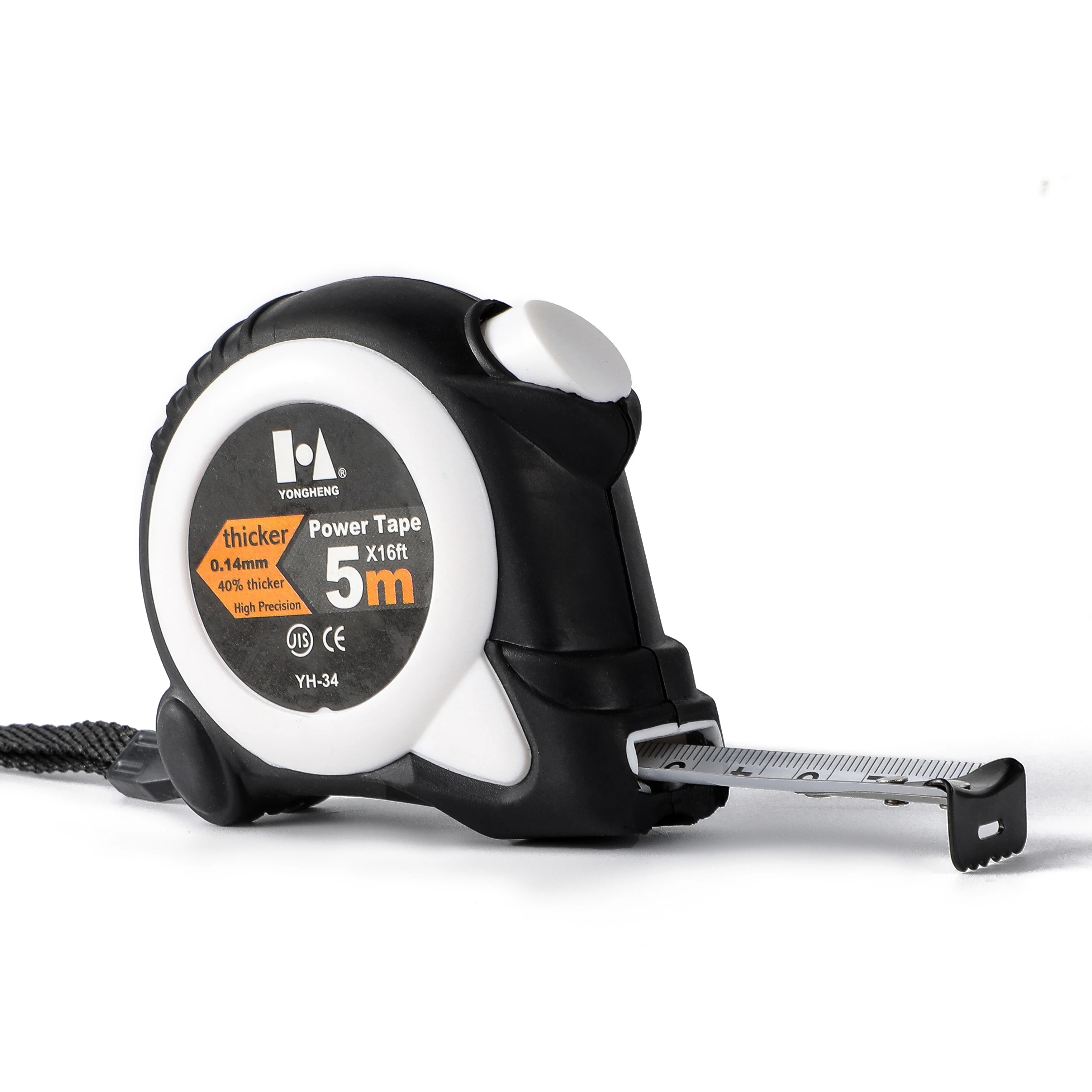 5Mx19mm Steel Meter Auto Self Lock Custom Logo Measuring Tape Measure