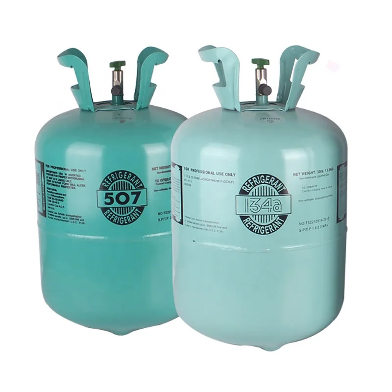 China supplier AUTO air condition 3.4kg 13.6kg cylinder 99.9% purity refrigerant gas R134A gas for freezer