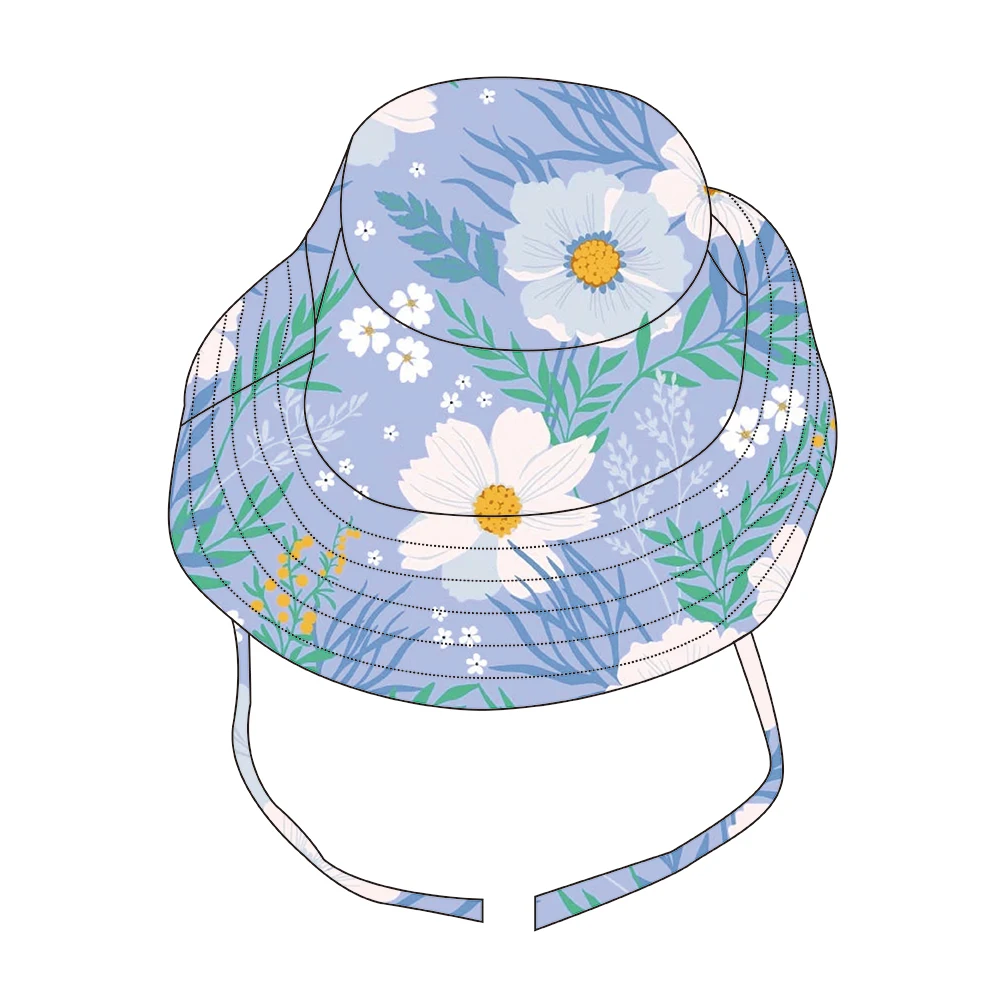 Mildream Kids Bucket Hat for Girls & Boys Cool Reversible Beach Sun Teen Toddler Bucket Hat Ages 3-14 Years