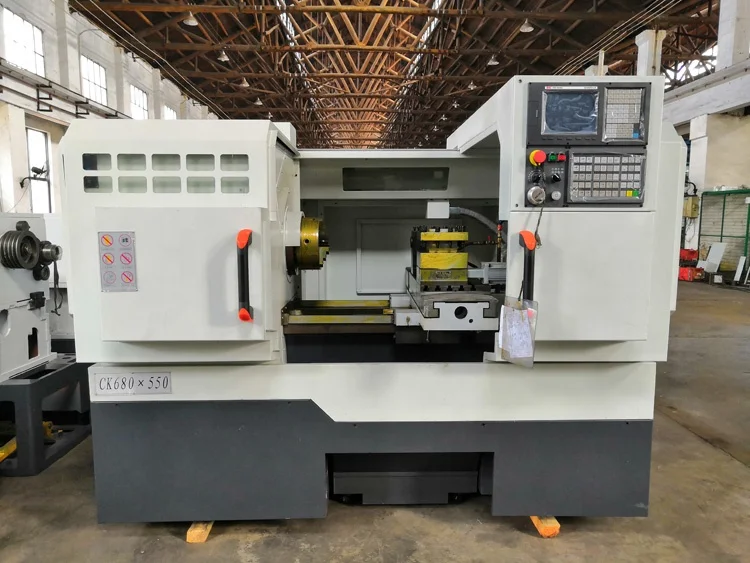 CNC box way turn drill power cut hydraulic index chuck lathe machine center for cast forge valve flange