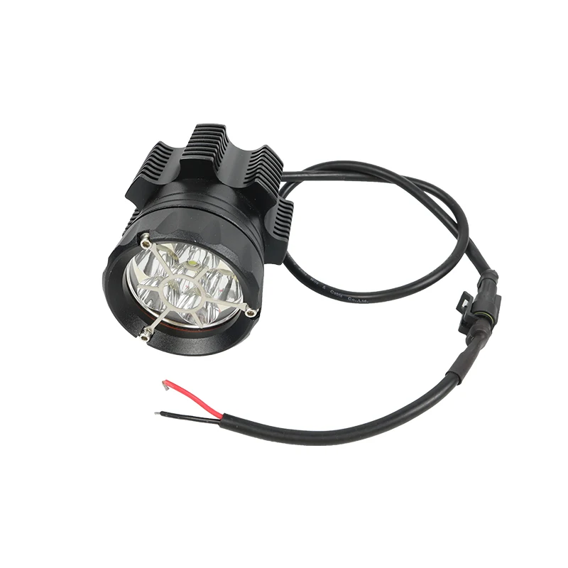 Светодиодная фара для мотоцикла набор монтажной схемы универсальный реле 12v Led дальнего света бар жгут проводов с выключателем