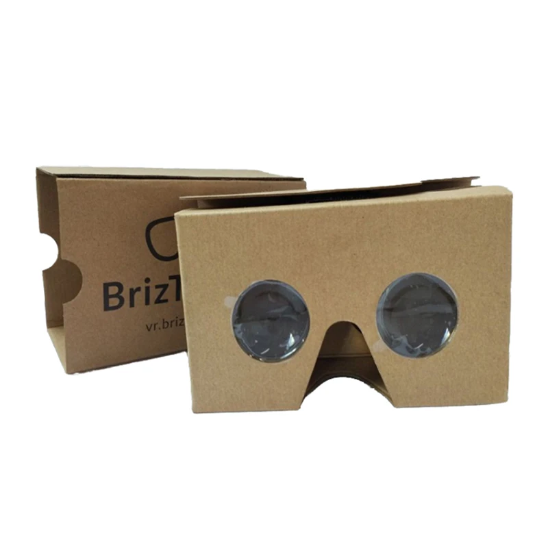 Silk-screen Kraft Paper Cardboard VR Glasses 2.0 Cardboard VR Headsets Video Glasses