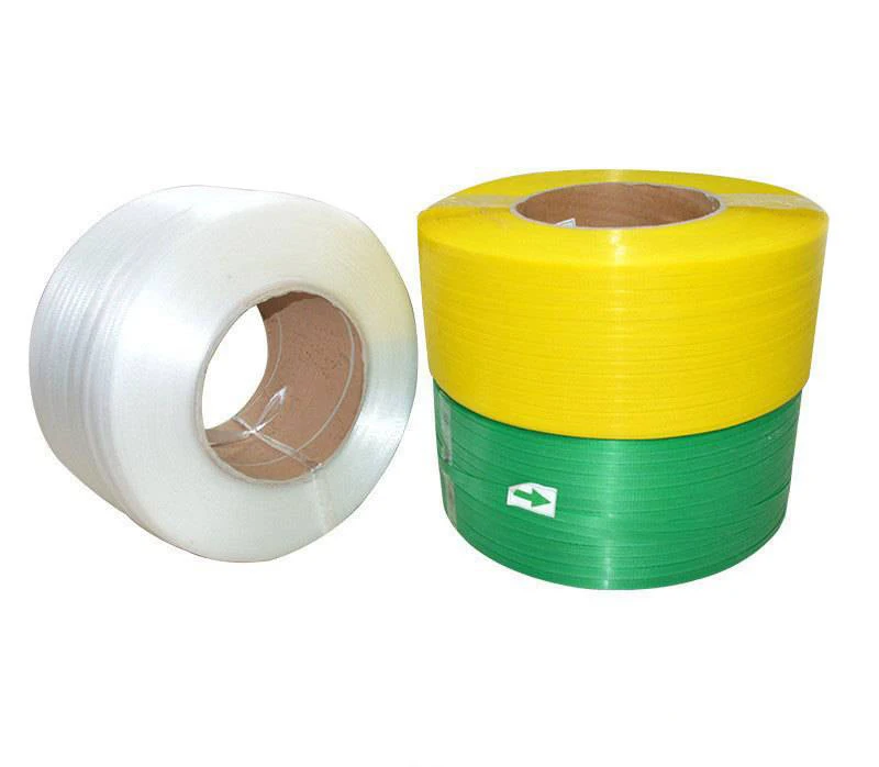 Low price good tension 12 mm machine plastic pp strapping band roll pp straps belt