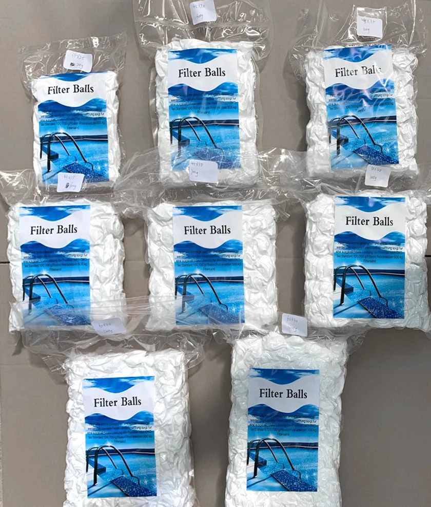Pool Filterball Sand Replacement Polyester Eco-Friendly Aqua Fiber Ball Pool Filter Cleaning Ball