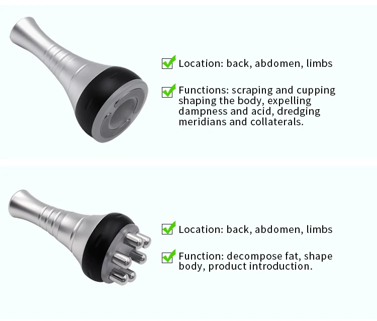 
New 5 in 1 multi-functional cavitation bipolar rf lifting vacuum slimming machine 