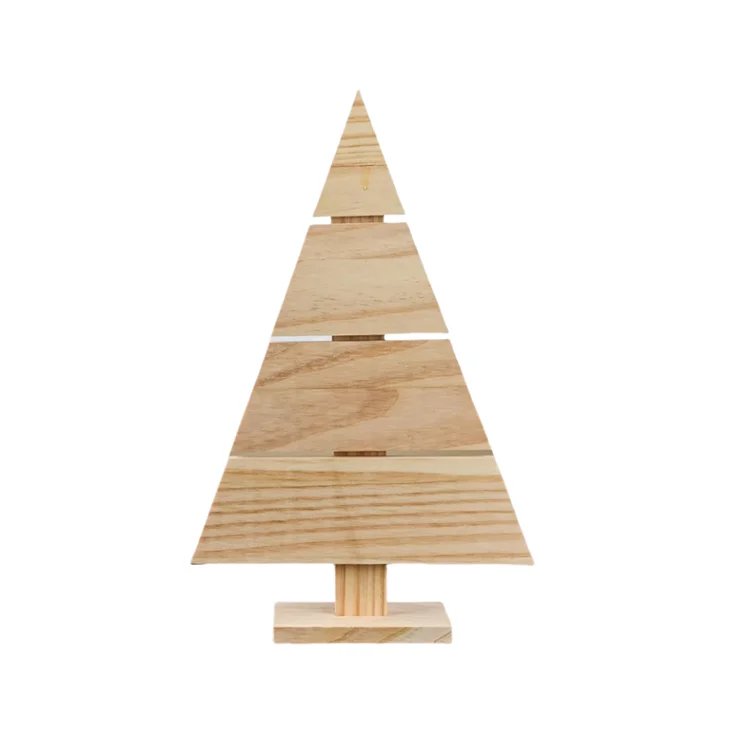 Home Decoration Standing Pallet Xmas Tree Hot Sale Wooden Christmas Wood Tree