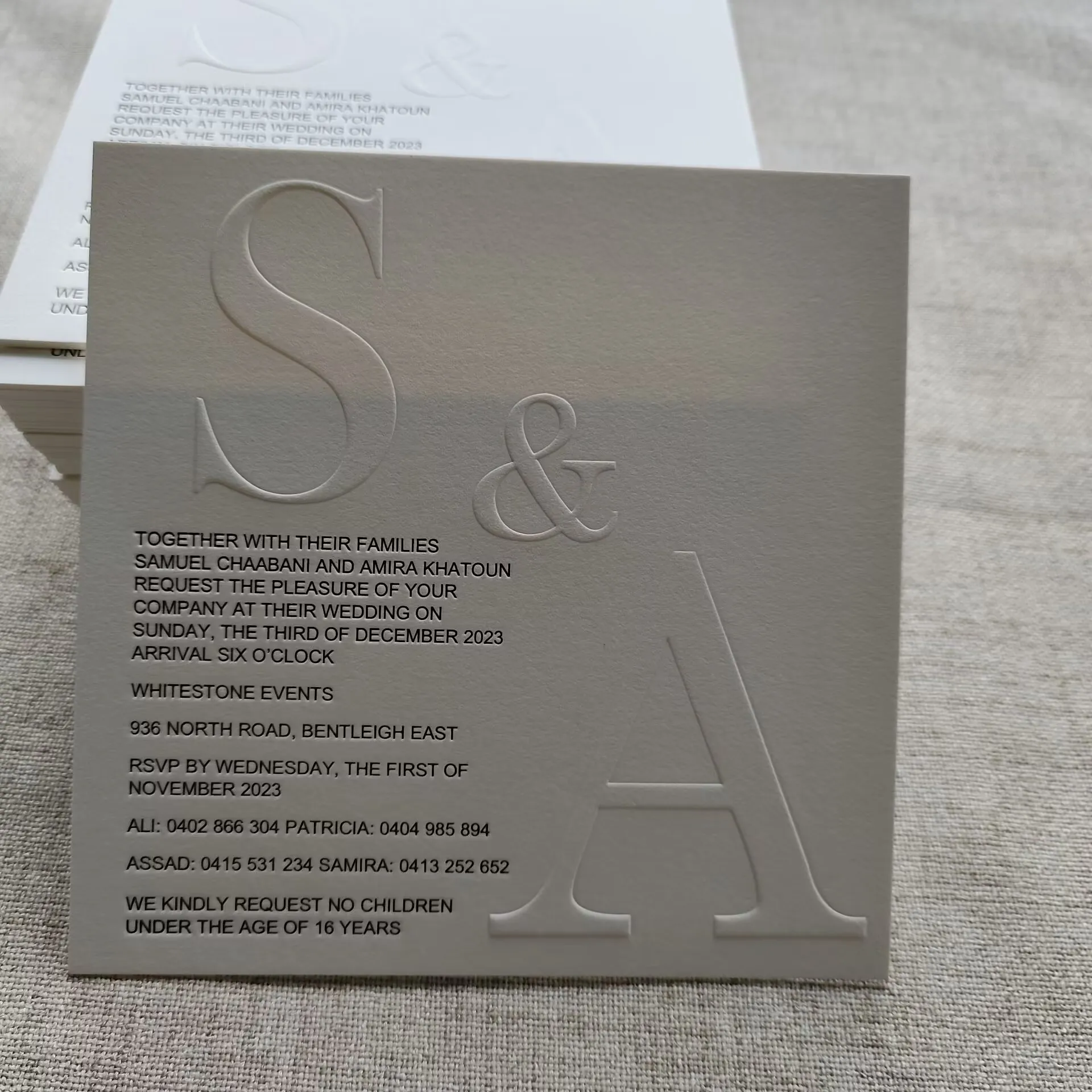 2022 Wedding Thank You Card Customization / Postcard / Thank You Card