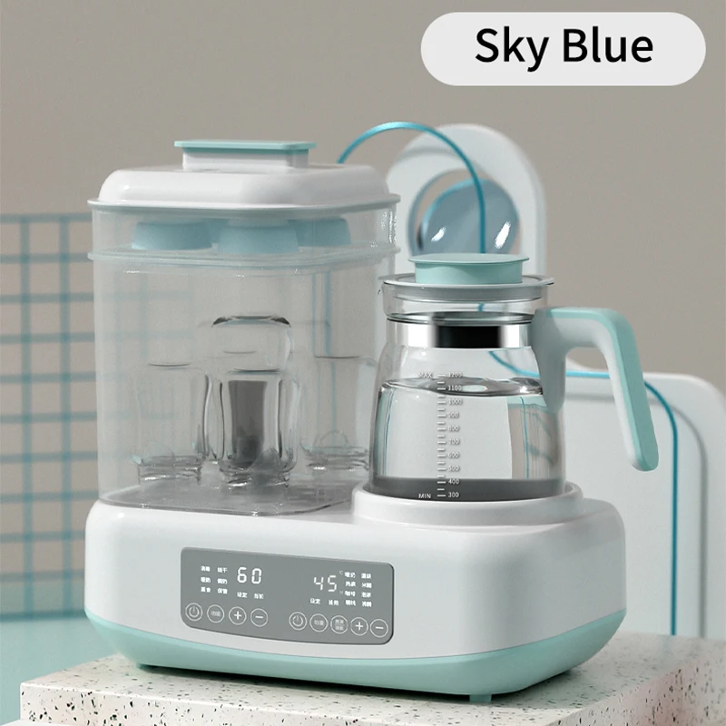 Baby Bottle Warmer for Breast milk Multi-functional Bottle Steamer and Dryer Bottle Maker Formula Machine  Electric Baby Kettle