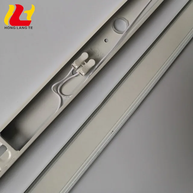 Indoor T8 LED Classroom Lamp 18w 1X36W 2ft 4ft 600mm 900mm 1200mm Slim Modern Linear iron frame Suspended Tube Light Fixture