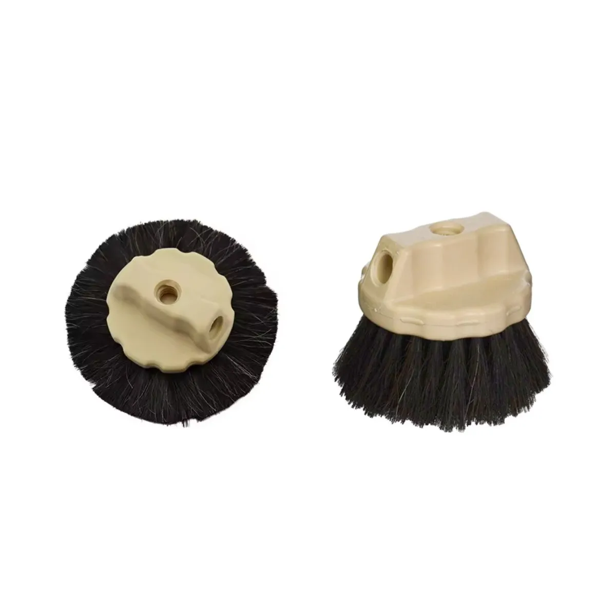 Factory Supply 5in 8in Round Horse Hair Drywall Texture Brush Rosebud Drywall Stipple Brush