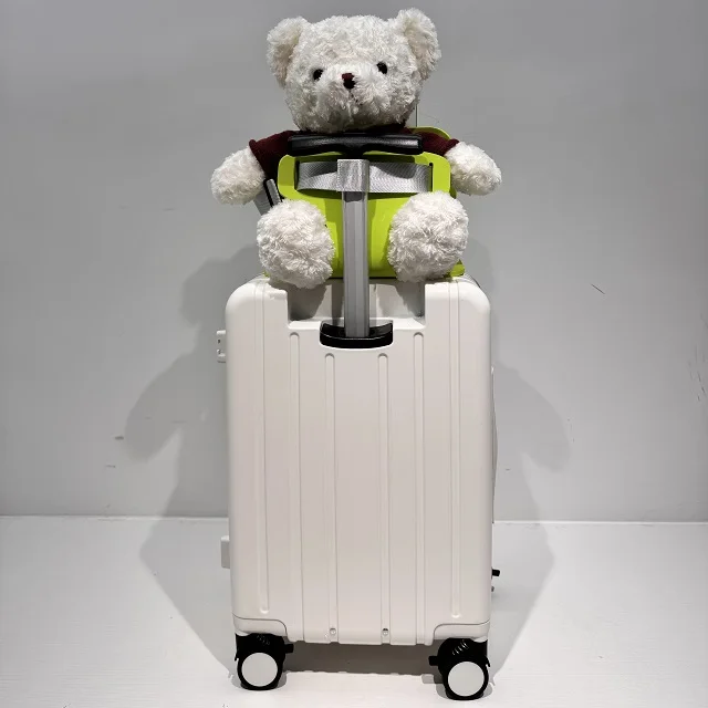 a-bst 20 inch Child Seat Luggage carry on Luggage with TSA Lock Aluminum Centre Frame PC luggages