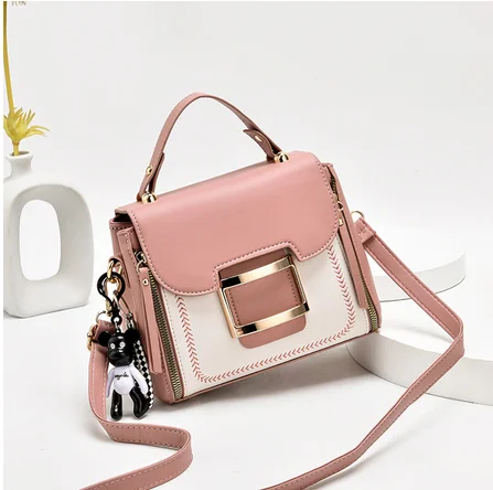 Newest Design Lady Shoulder Hand Bags Girls Contrasting color Purses Females Popular Handbags For Woman