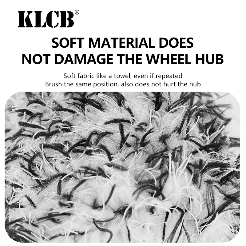 Soft Microfiber Car Wheel Wash Brushes for Auto Detailing Microfiber Wheel Cleaning Brush