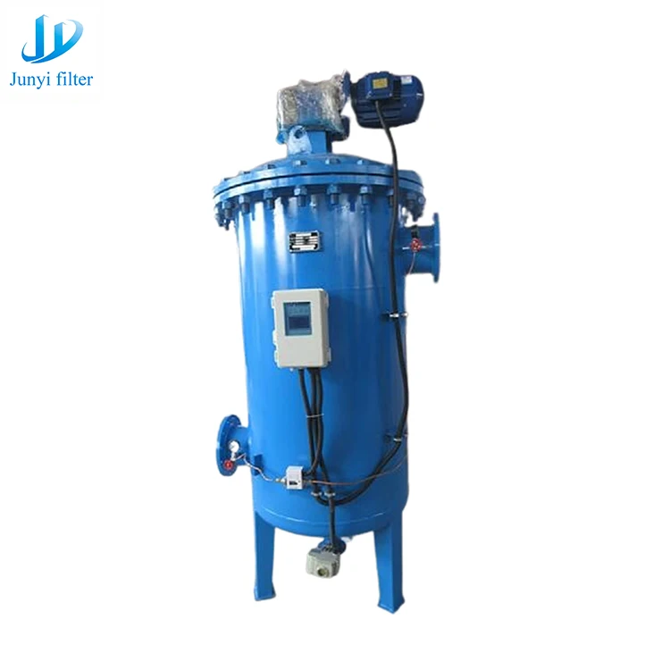 High Precision Brush Type Automatic Industrial Water Self-cleaning Filter From Chinese Factory
