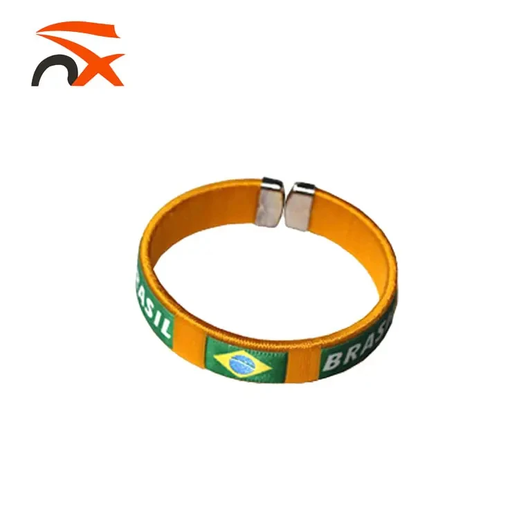 Promotion Custom Womens Men Fashion Print Brislet Palestine Flag Bracelets and Bangles