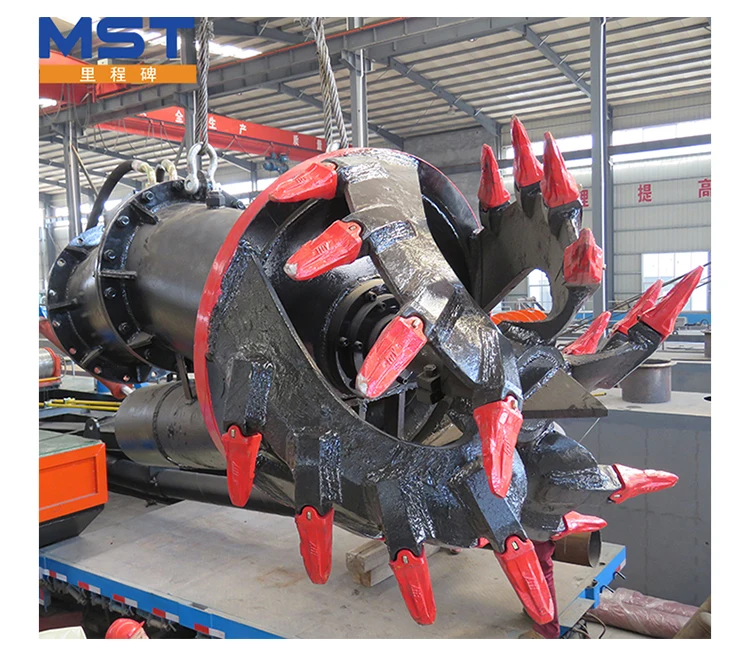Custom use of various types of cutter suction dredger