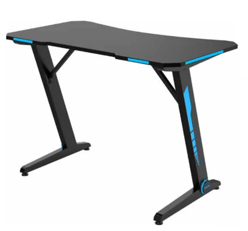 
Orizeal Blue LED Light Gaming Computer Desk Cable Management Tray 