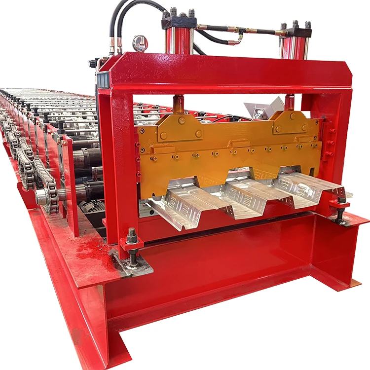 High speed floor decking roll forming machine