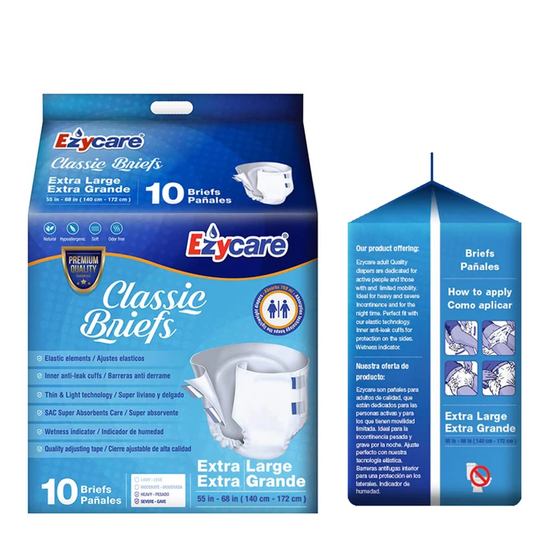 
OEM/ODM Adult Diaper Super Absorbent Daily Use Adult Diapers 
