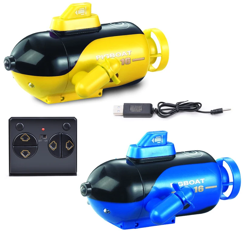 4-channel Wireless Radio Control Water Driving Undersea Boat Children U-boat Vehicle Model Toys Mini Rc Submarine For Boys