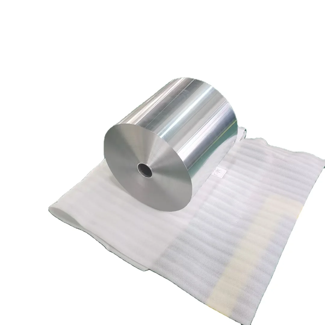 Disposable Aluminum Foil Jumbo Roll Soft Alloy Foil Paper for Food Packaging Kitchen Use Features Printed Composite Treatment