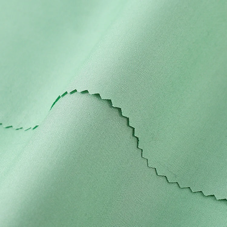 High Quality Eco-friendly Plain Woven Solid Dyed 100% Lyocell Bamboo Fabric For Dress