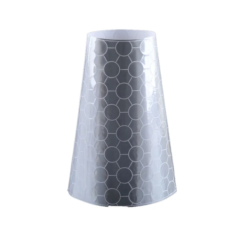 Reflective Custom Road Traffic Warning Reflective Collar Temporary PVC Cone Cover Sleeve For Traffic Trafice Cone