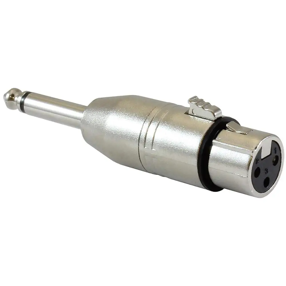 6.35mm mono plug to XLR Female Adaptor for speaker cable