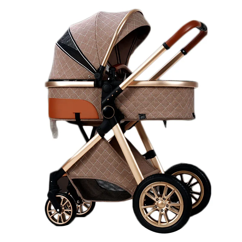 new travel Oem Stroller Pushchair Folding Kid Stroller Baby Stroller 3 In 1