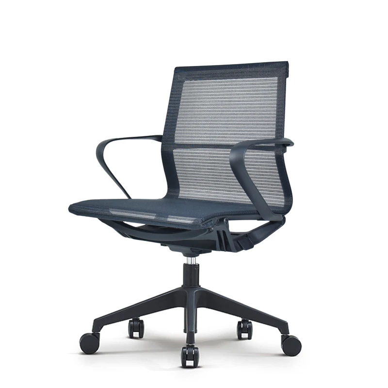 WEWORTH OEM modern design ergonomic staff computer chair cheap mesh back office chair with armrest