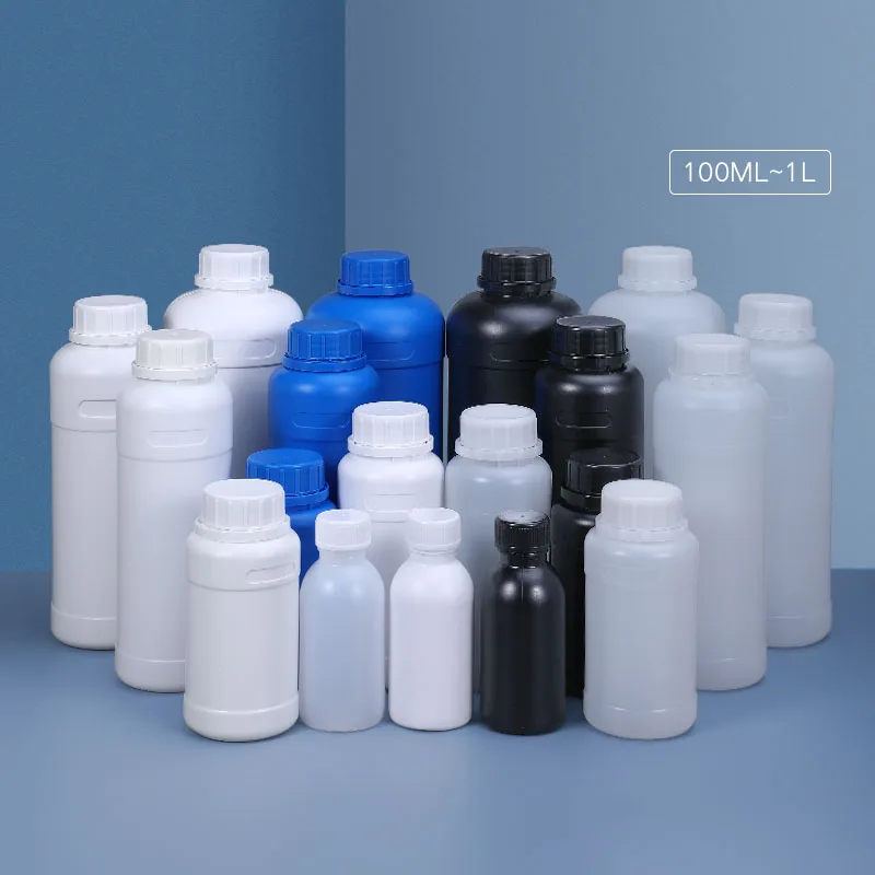 Заводская распродажа пластиковая бутылка Hdpe для упаковки жидкостей пестицидов и химических образцов