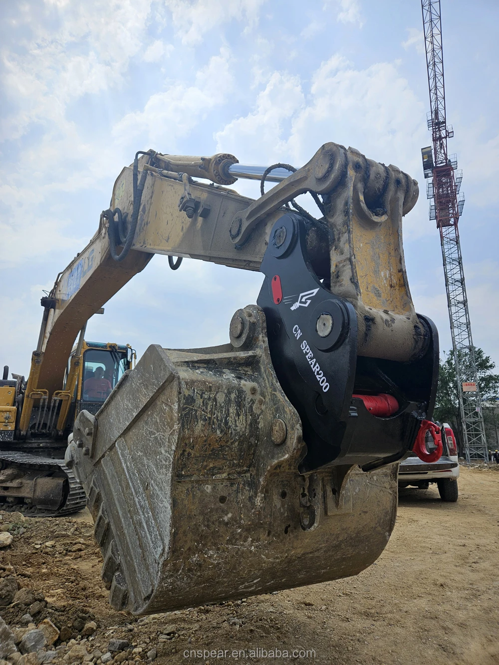 Excavator Hydraulic Quick Hitch Coupler for 0.8- 52ton excavator