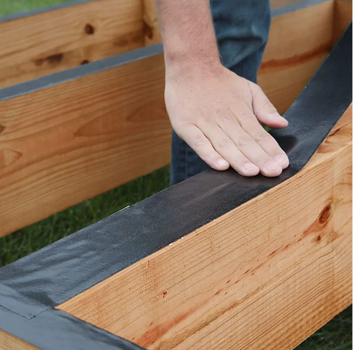 High Density Outdoor Waterproofing Self Adhesive Board Butyl Protective Weather Resistance Joist Tape Deck Joist Flashing Tape