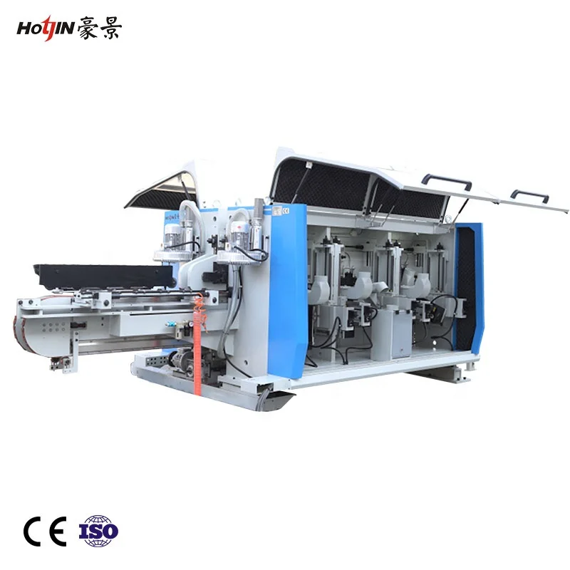 PVC/LVT/WPC Flooring Double End Tenoner machine