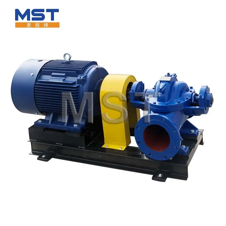 large discharge  heavy duty sea water  pump desalination double suction pump