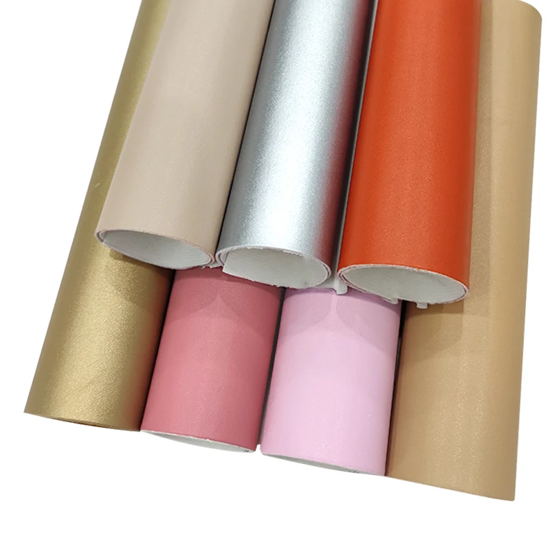 custom pattern decorative marine leather vinyl and perforated pu leather for bag and shoes and sofa